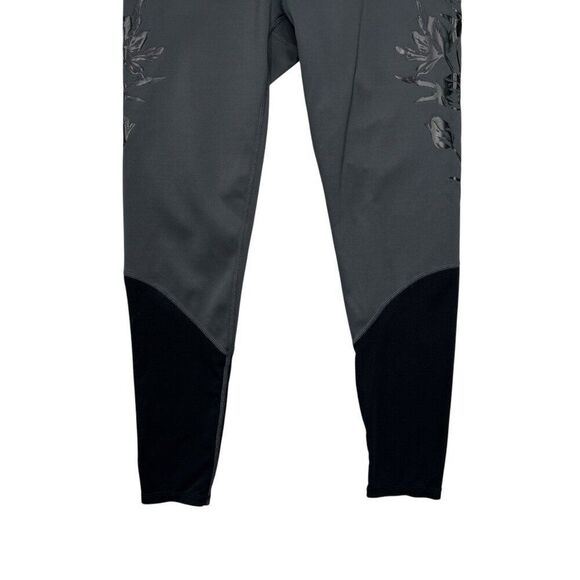 Fabletics Tights Women's Size Small Mid-Rise UltraCool Floral 7/8 Leggings - Picture 4 of 9